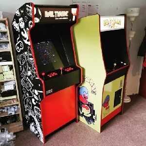 The prototype Mark Twelve and the Pac Man machine