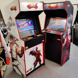 Our Street Fighter Artwork On A MK10 and A300